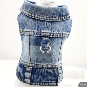Denim Vest for Pets